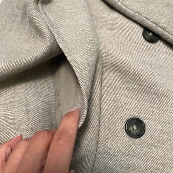 Free People Hannah Slouchy Soft Oversized Blazer Jacket XL NWT oatmeal - Picture 6 of 11